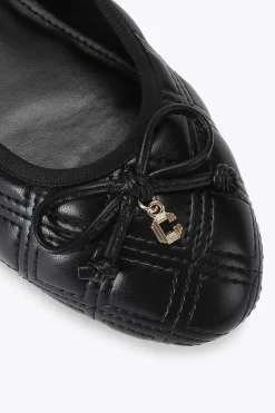 'Diamond Quilt Ballerina' Flats