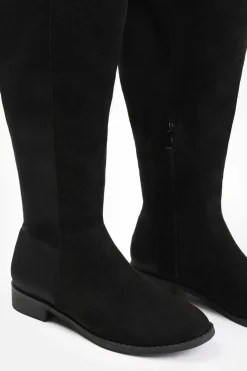 'Diem' Stretch Wide Calf Over The Knee Boots