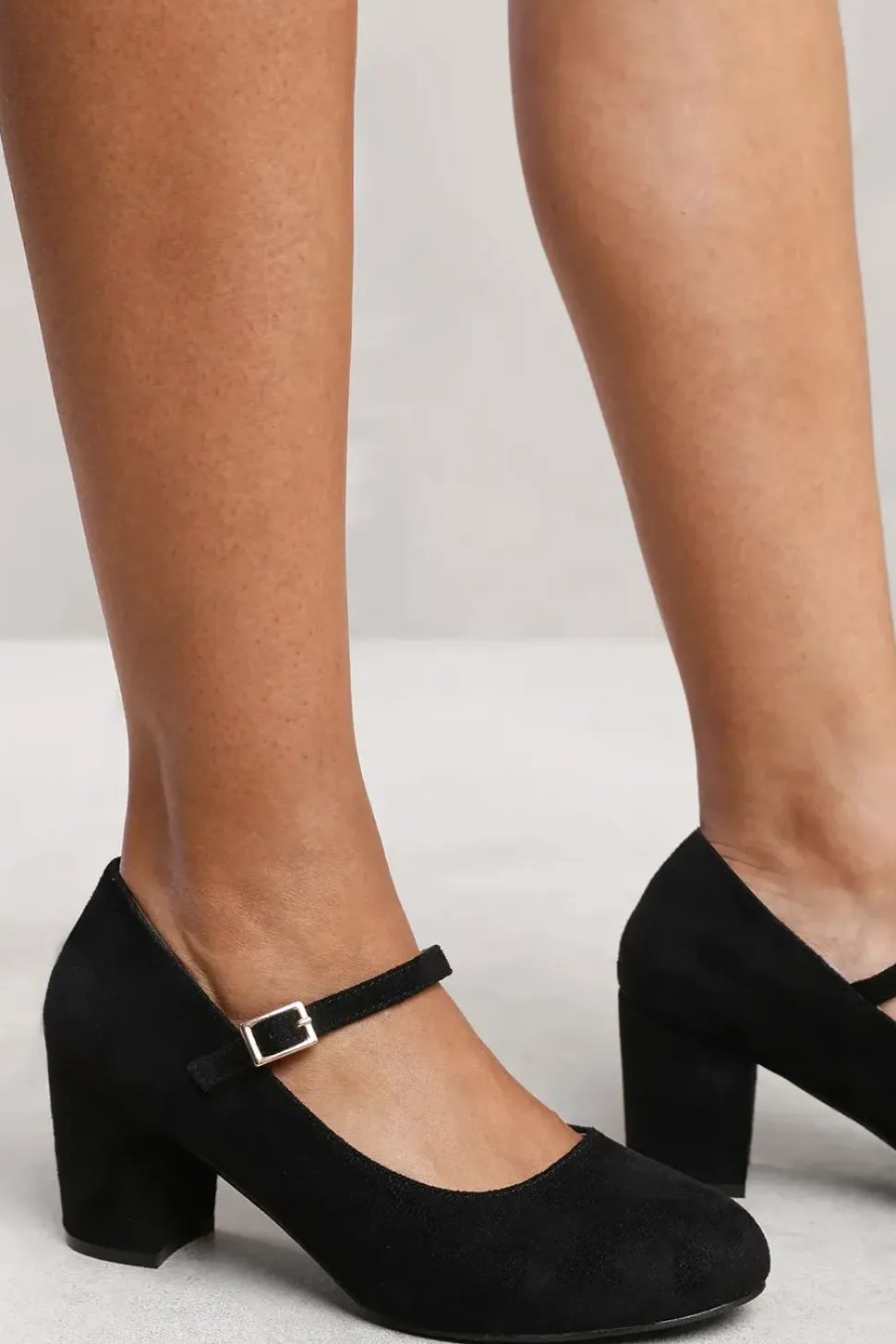 'Eben' Block Heel Mary Jane Pumps