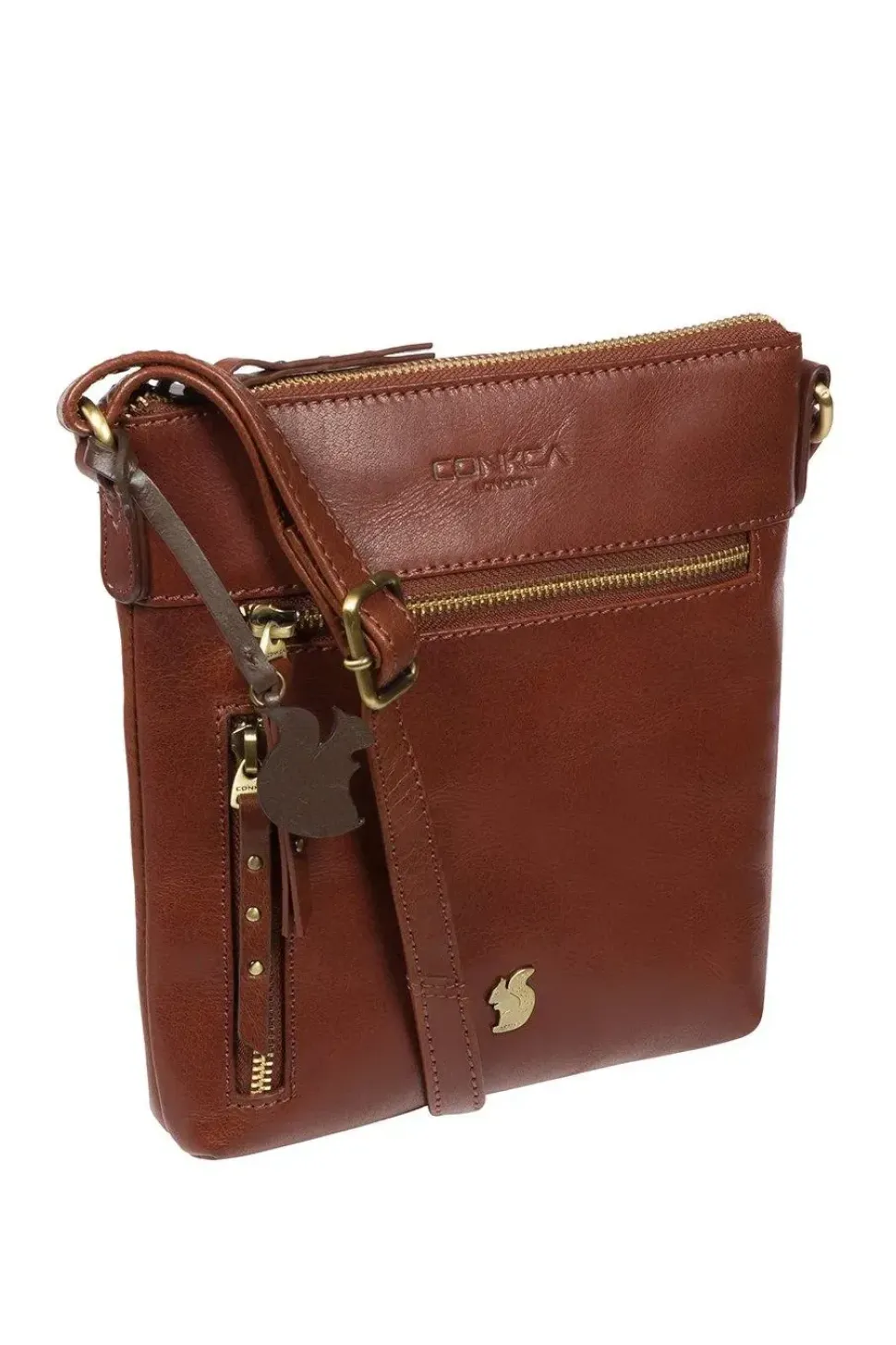 'Elf' Leather Cross Body Bag
