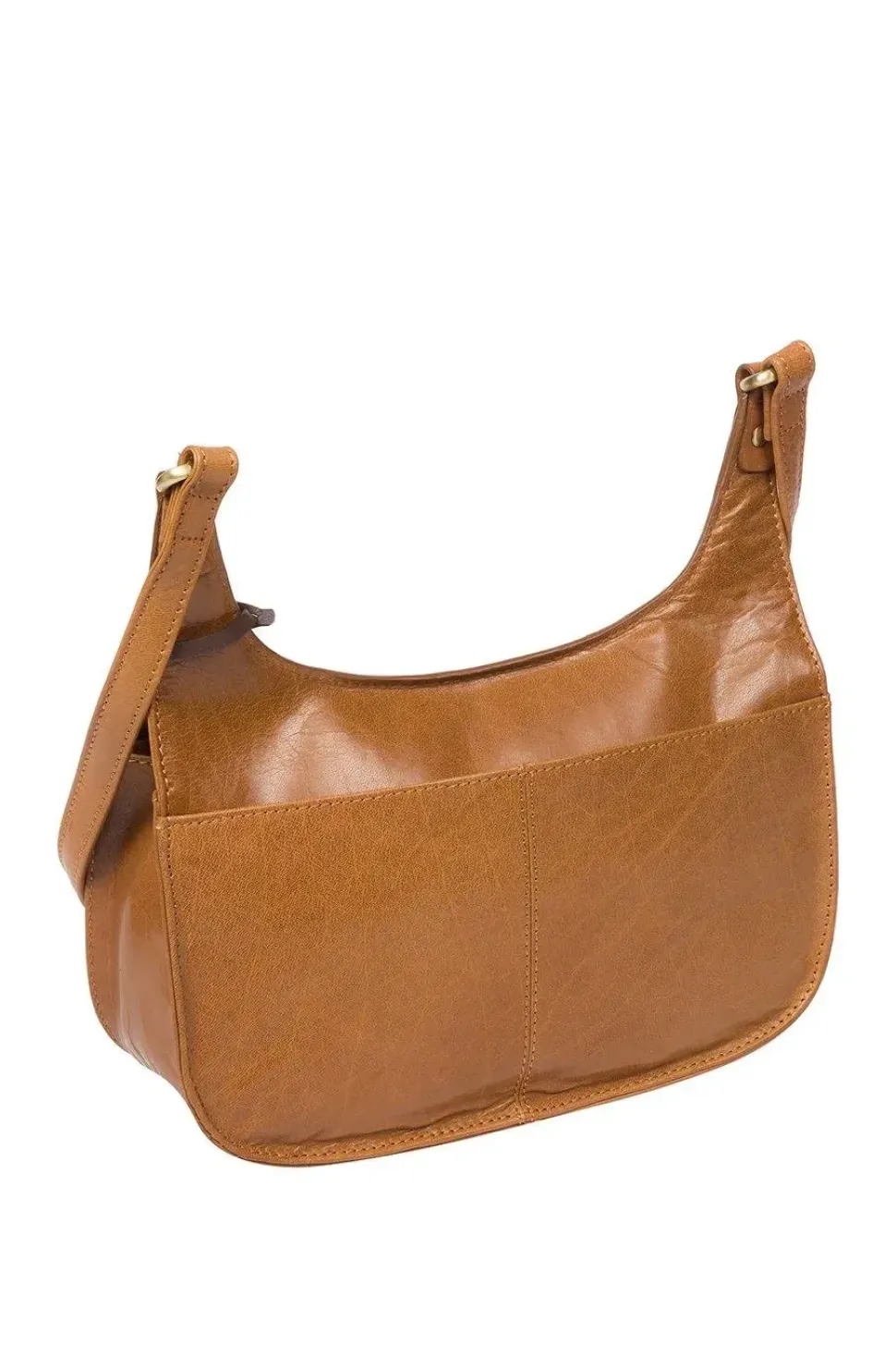 'Ellipse' Leather Cross Body Bag