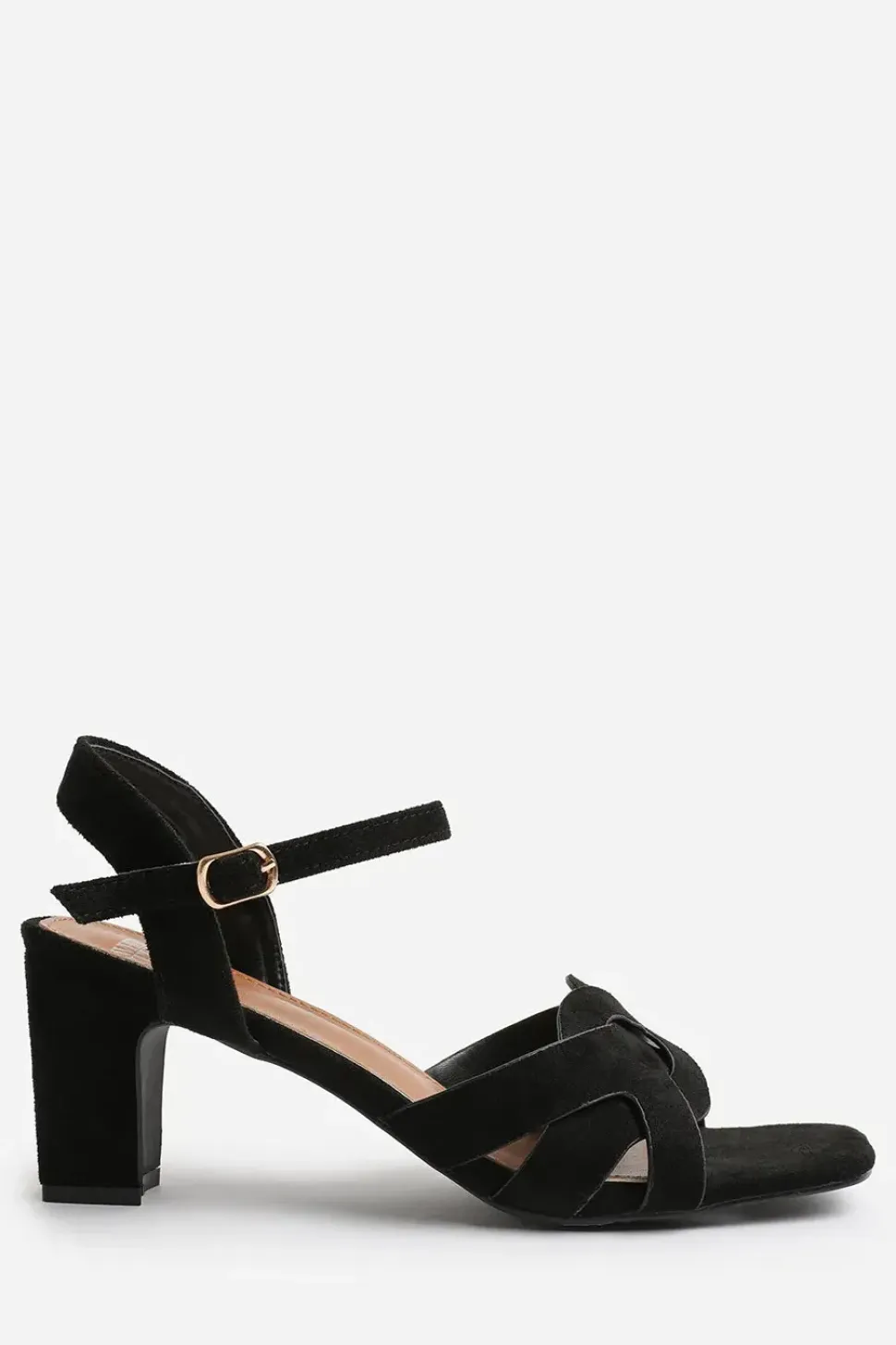'Elspeth' Low Block Heel With Braided Detail
