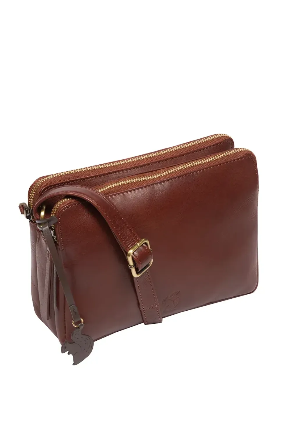 'Ember' Leather Cross Body Bag
