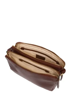 'Ember' Leather Cross Body Bag