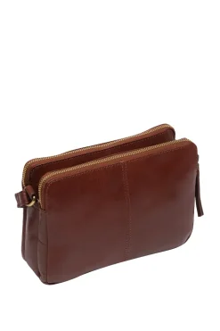 'Ember' Leather Cross Body Bag
