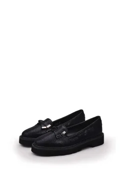 'Emmey' Lizard Loafers