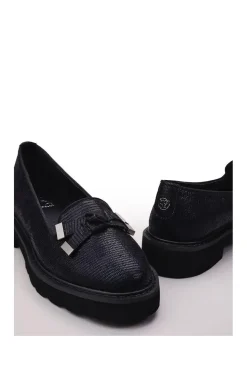 'Emmey' Lizard Loafers