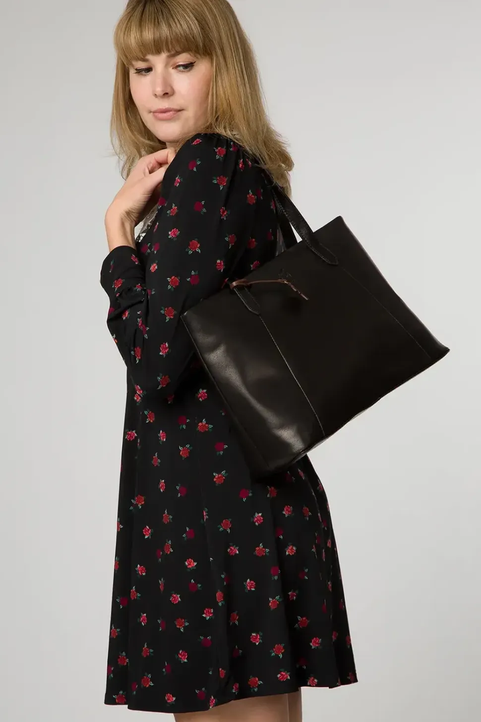 'Enola' Leather Tote Bag