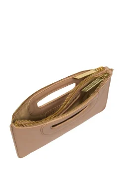 'Esher' Leather Clutch Bag