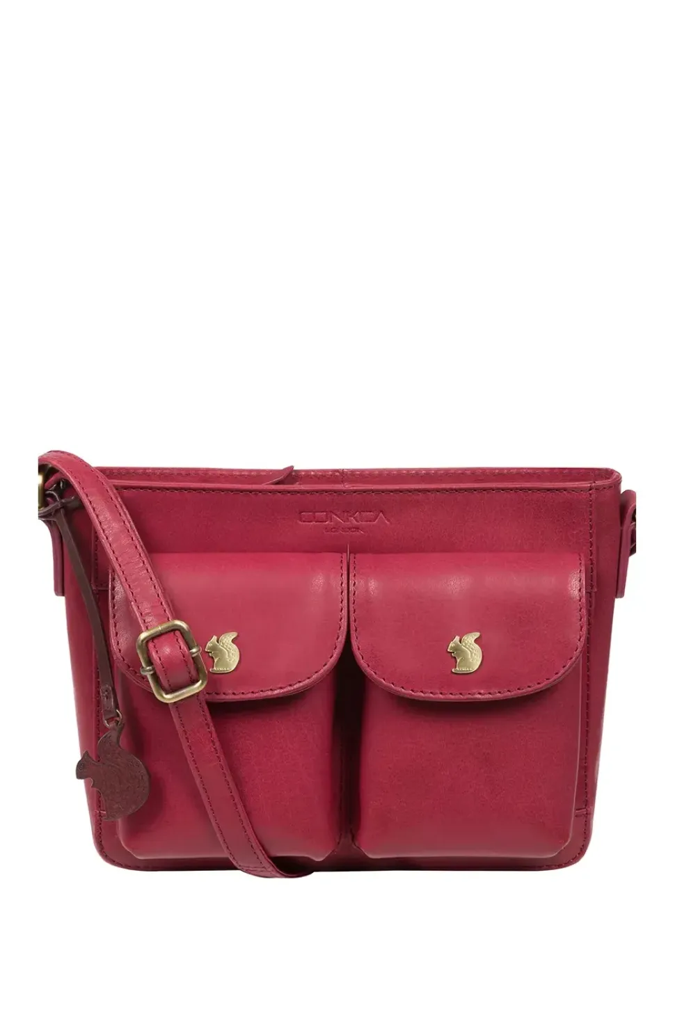 'Eski' Leather Cross Body Bag