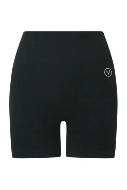 'Essential' Seamless Ribbed Gym Shorts