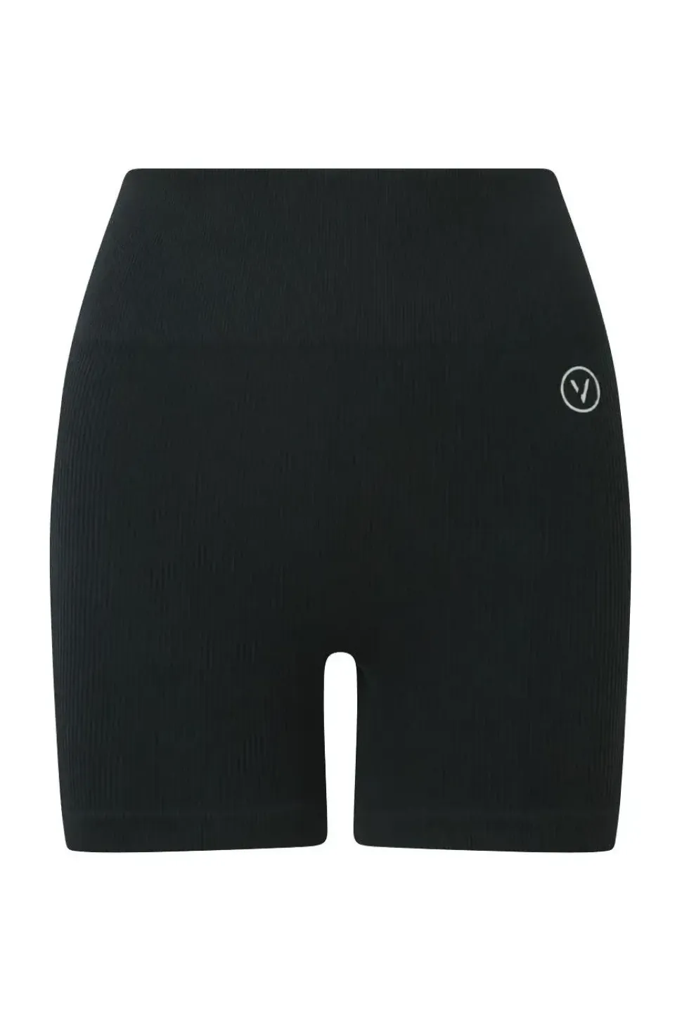 'Essential' Seamless Ribbed Gym Shorts