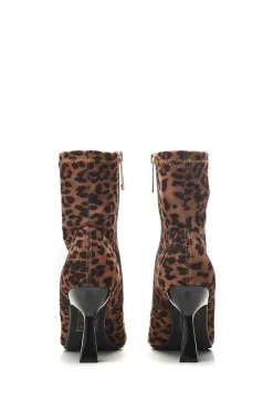 'Evermore' Textile Heeled Boots