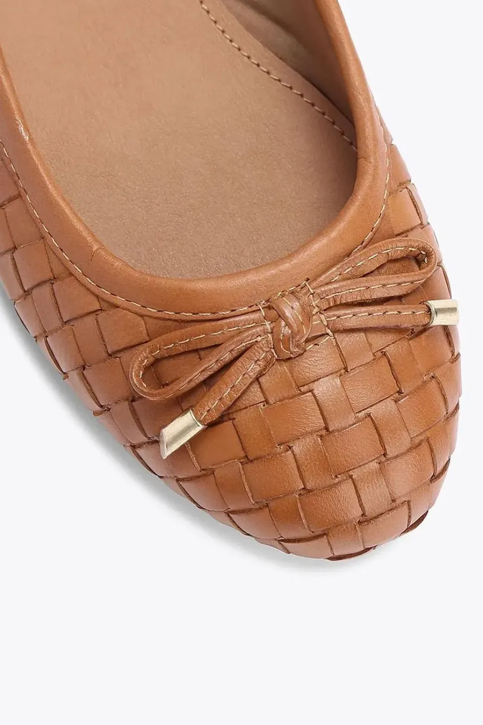 'Evie' Leather Flats