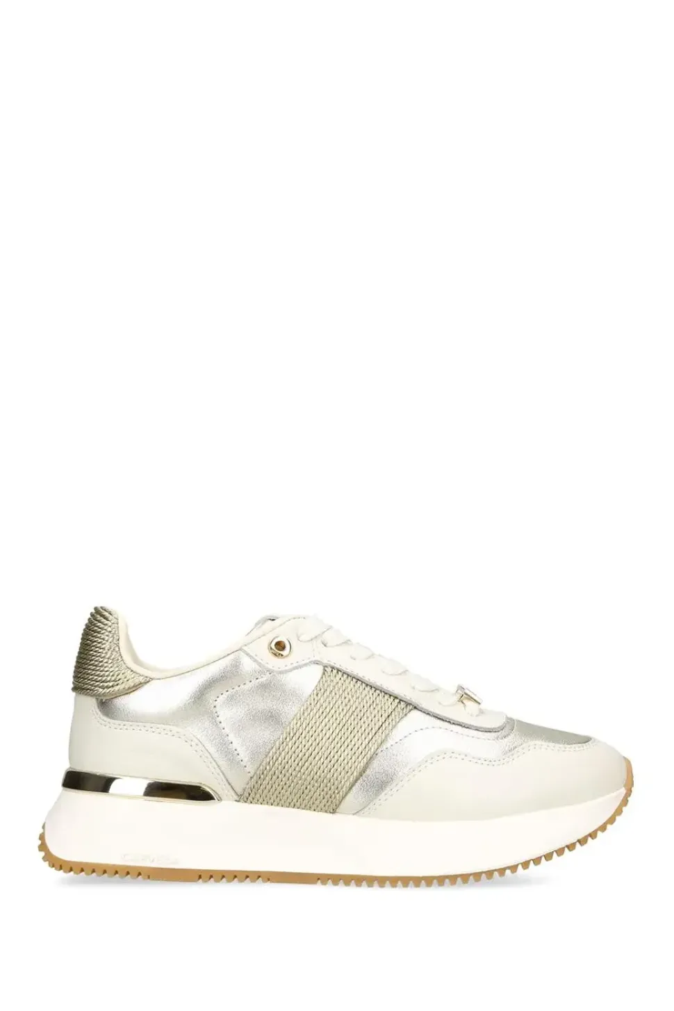 'Flare Gala' Leather Trainers