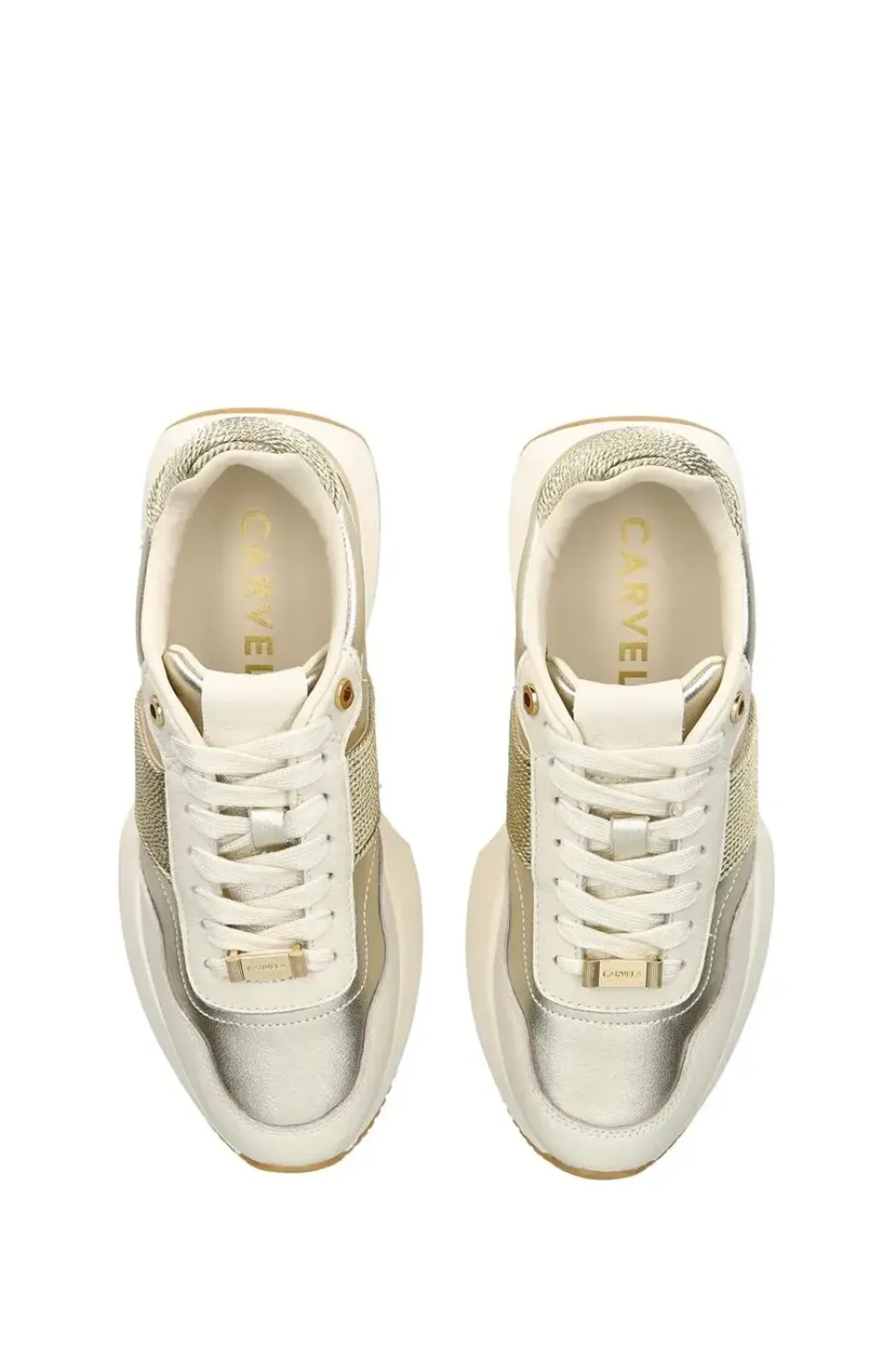 'Flare Gala' Leather Trainers