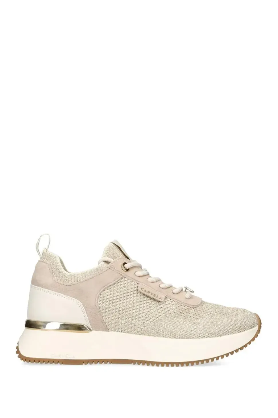 'Flare Knit' Fabric Trainers