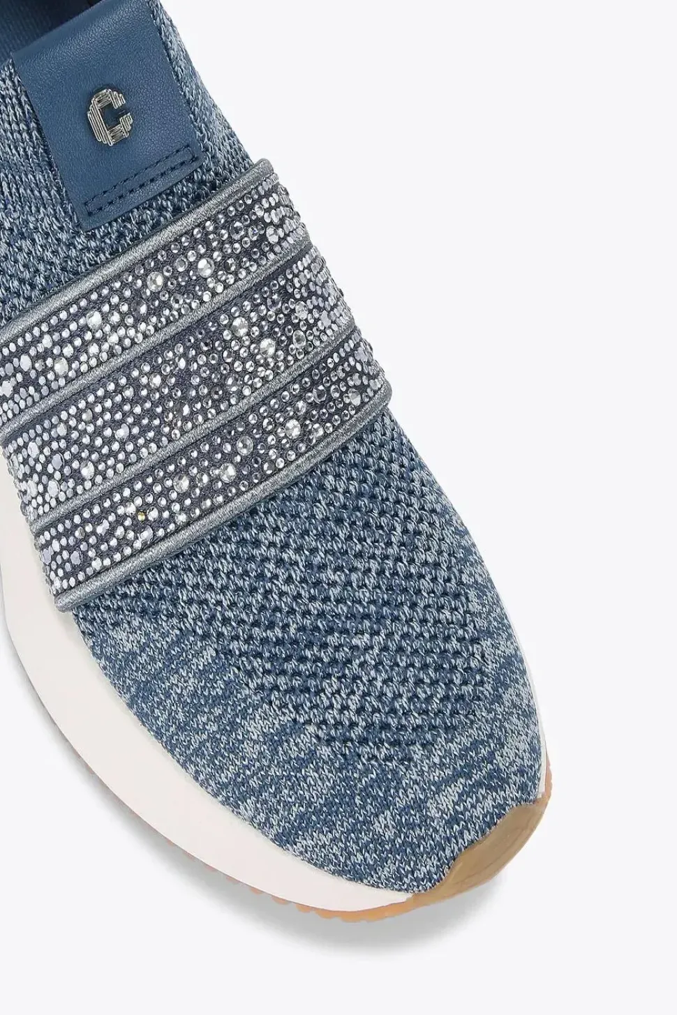 'Flare Sparkle' Fabric Trainers