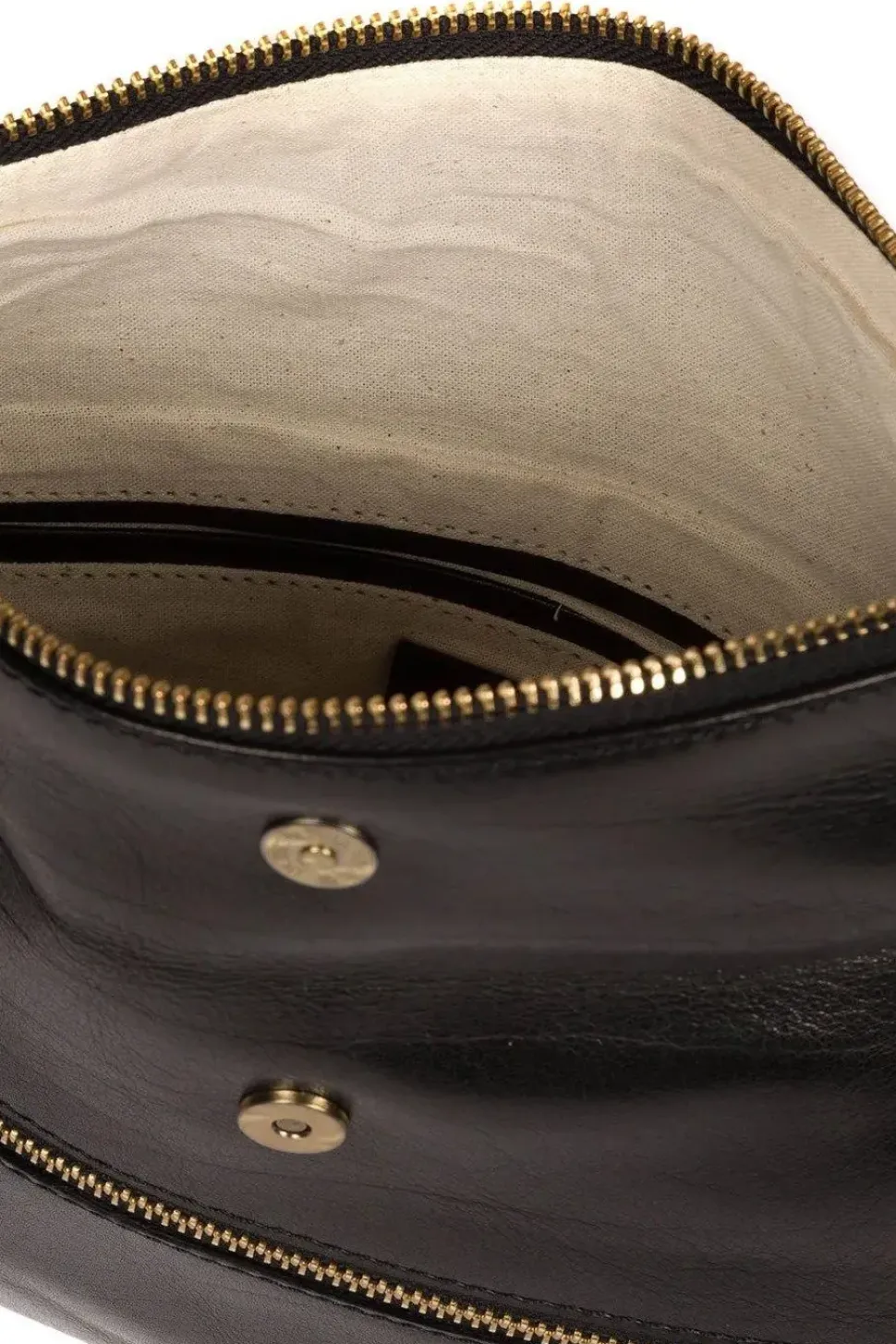 'Flare' Leather Clutch Bag