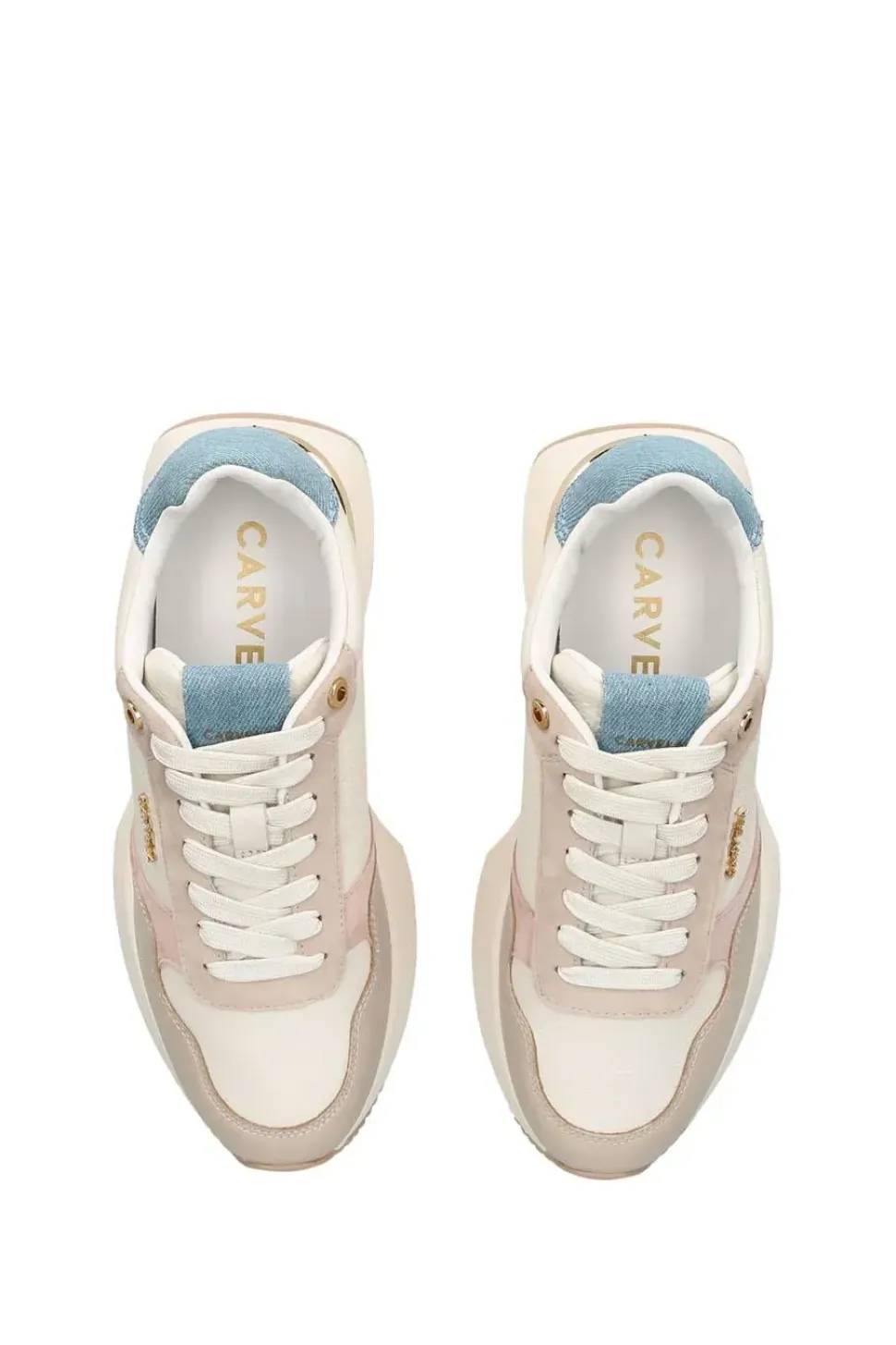 'Flare' Leather Suede Trainers