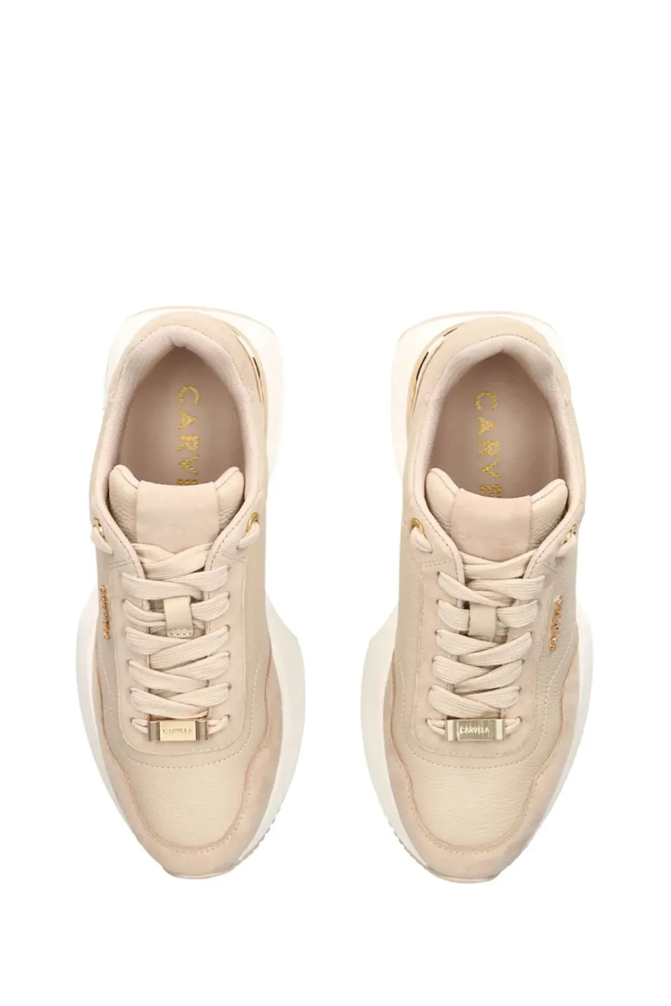 'Flare' Leather Suede Trainers