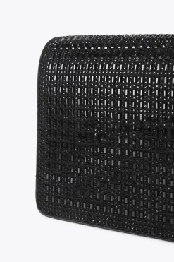 'Fleur Clutch' Suedette Bag