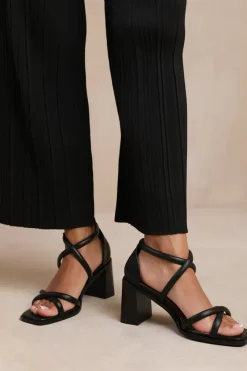 'Flordia' Cross Over Multi Strap Heels
