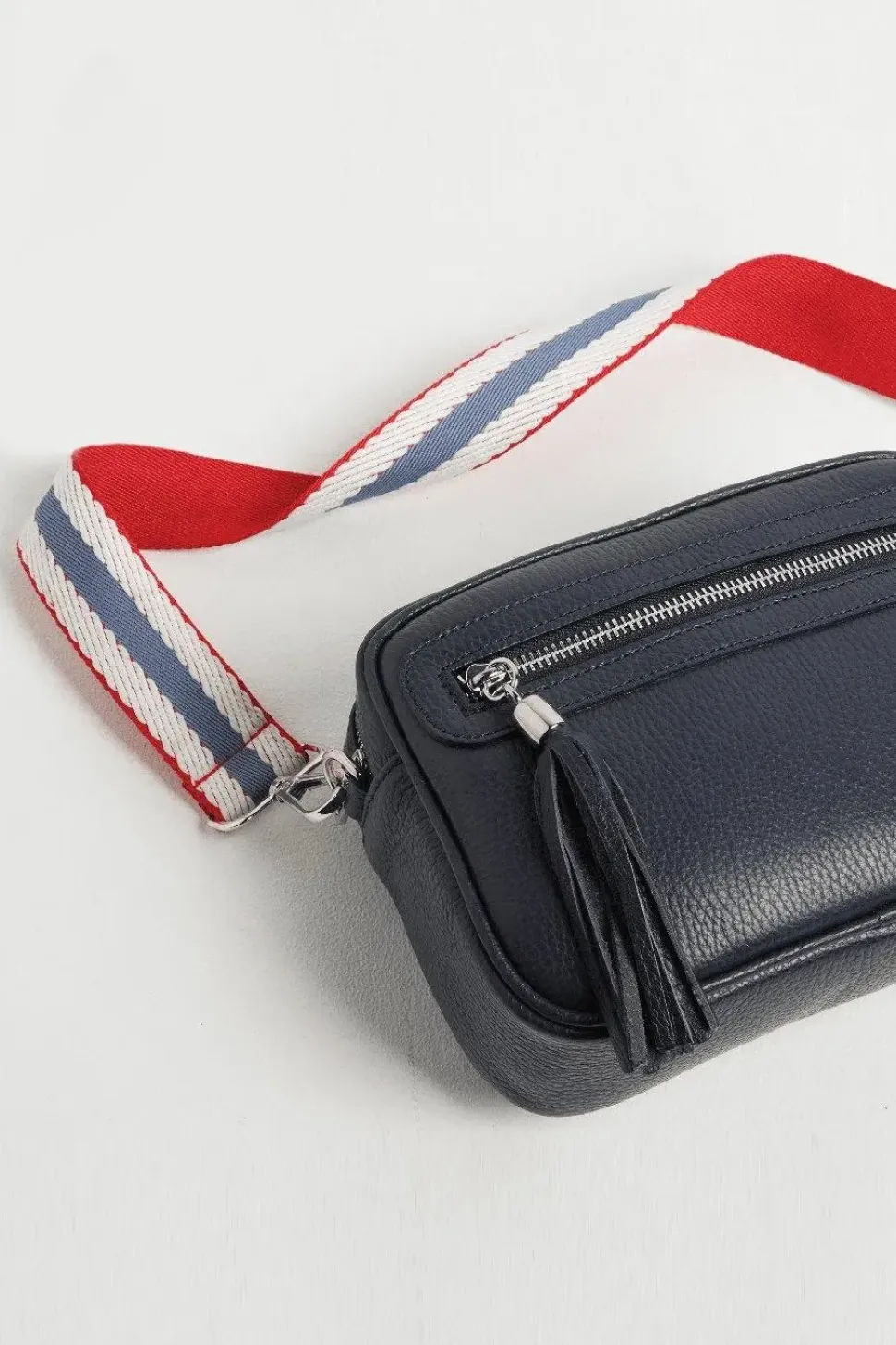 'Florence' Crossbody Bag with Nautical Strap