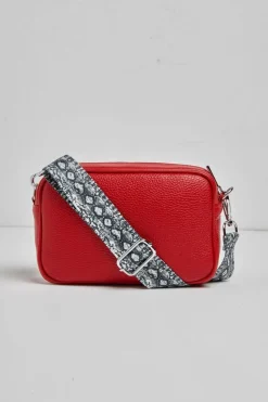 'Florence' Crossbody Bag with Snake Strap