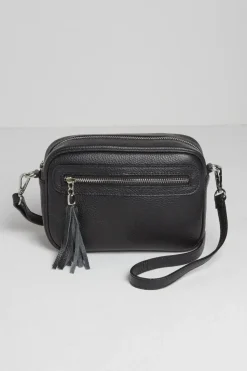 'Florence' Crossbody Bag with Stripe Strap