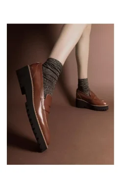 'Florette' Leather Brogues