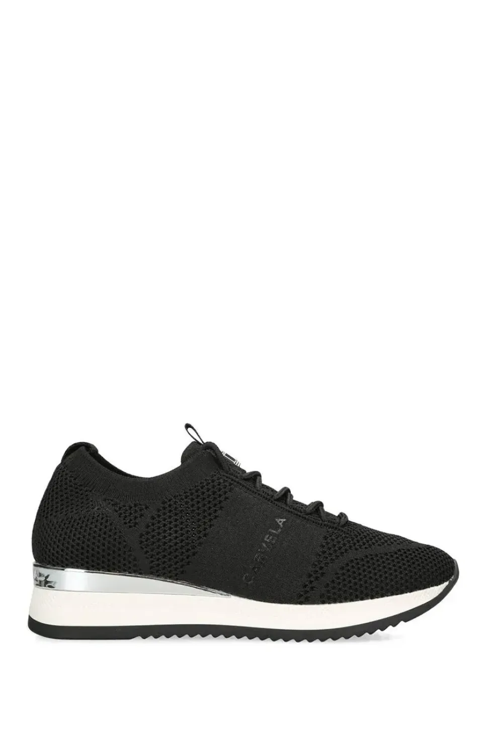 'Frame Knit' Fabric Trainers