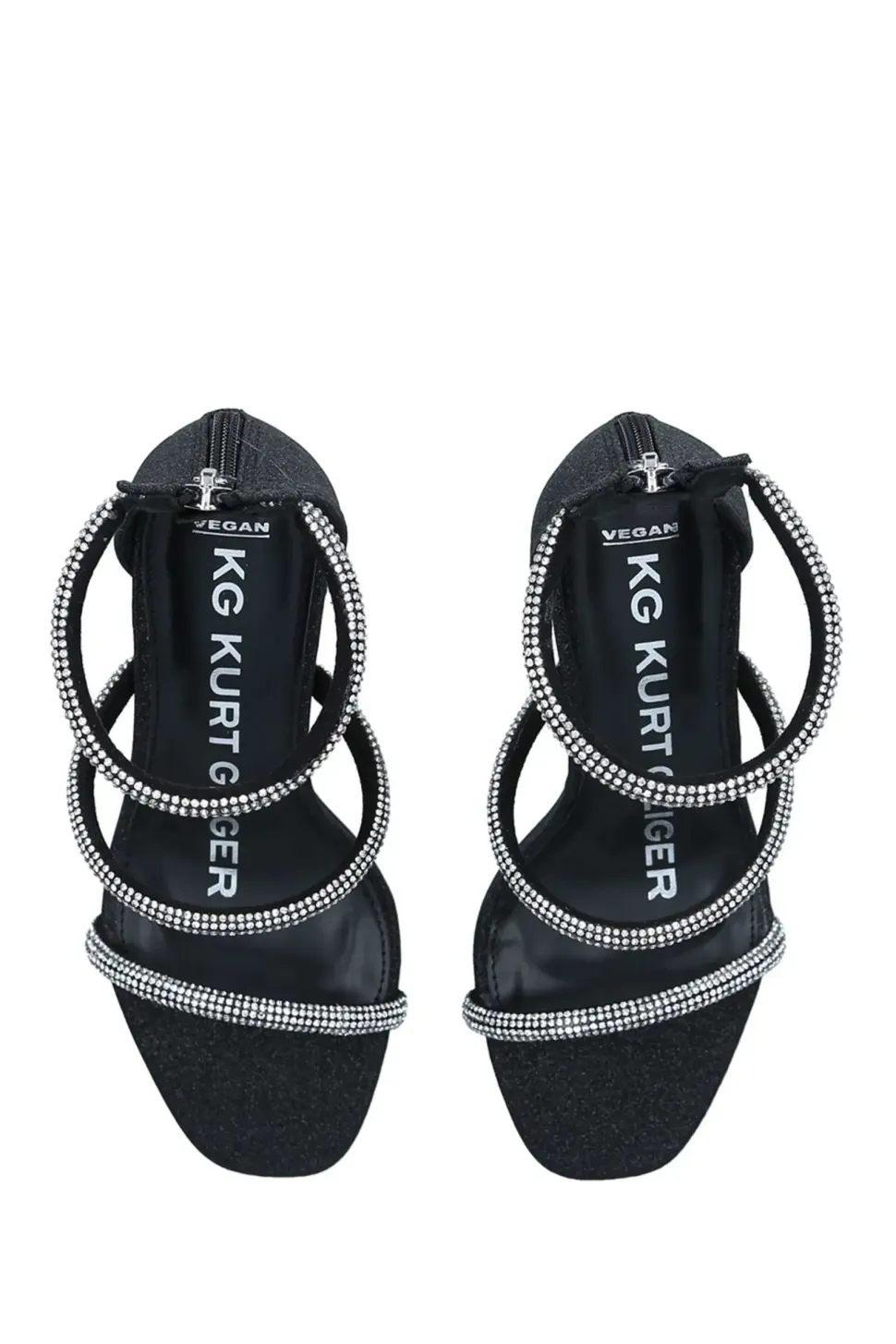 'Frances Sandal' Fabric Heels