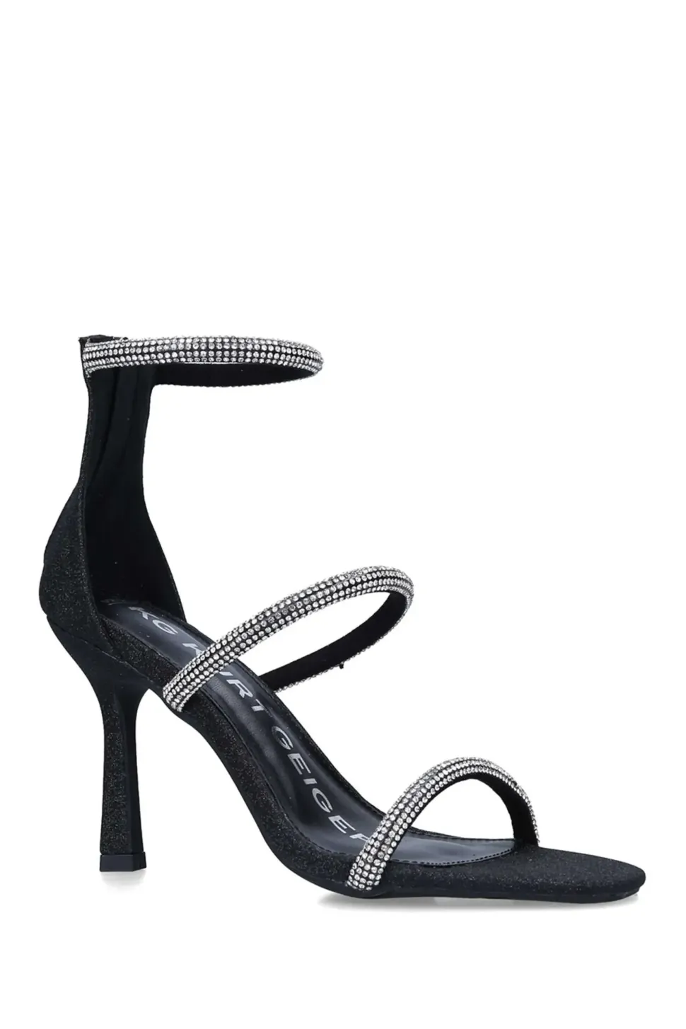 'Frances Sandal' Fabric Heels