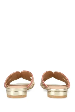 'Gala Mule' Fabric Flats