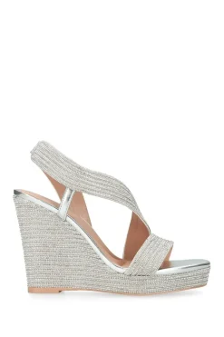 'Gala Wedge Jewel 110' Fabric Heels
