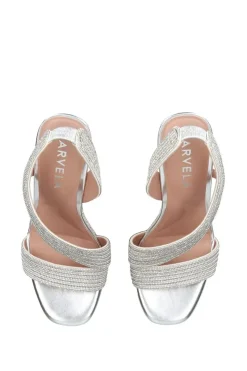 'Gala Wedge Jewel 110' Fabric Heels