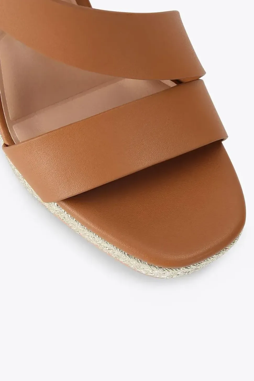 'Gala Wedge 110' Leather Heels