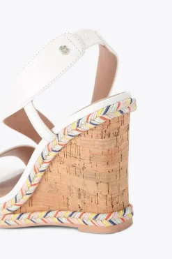 'Gala Wedge 110' Leather Heels