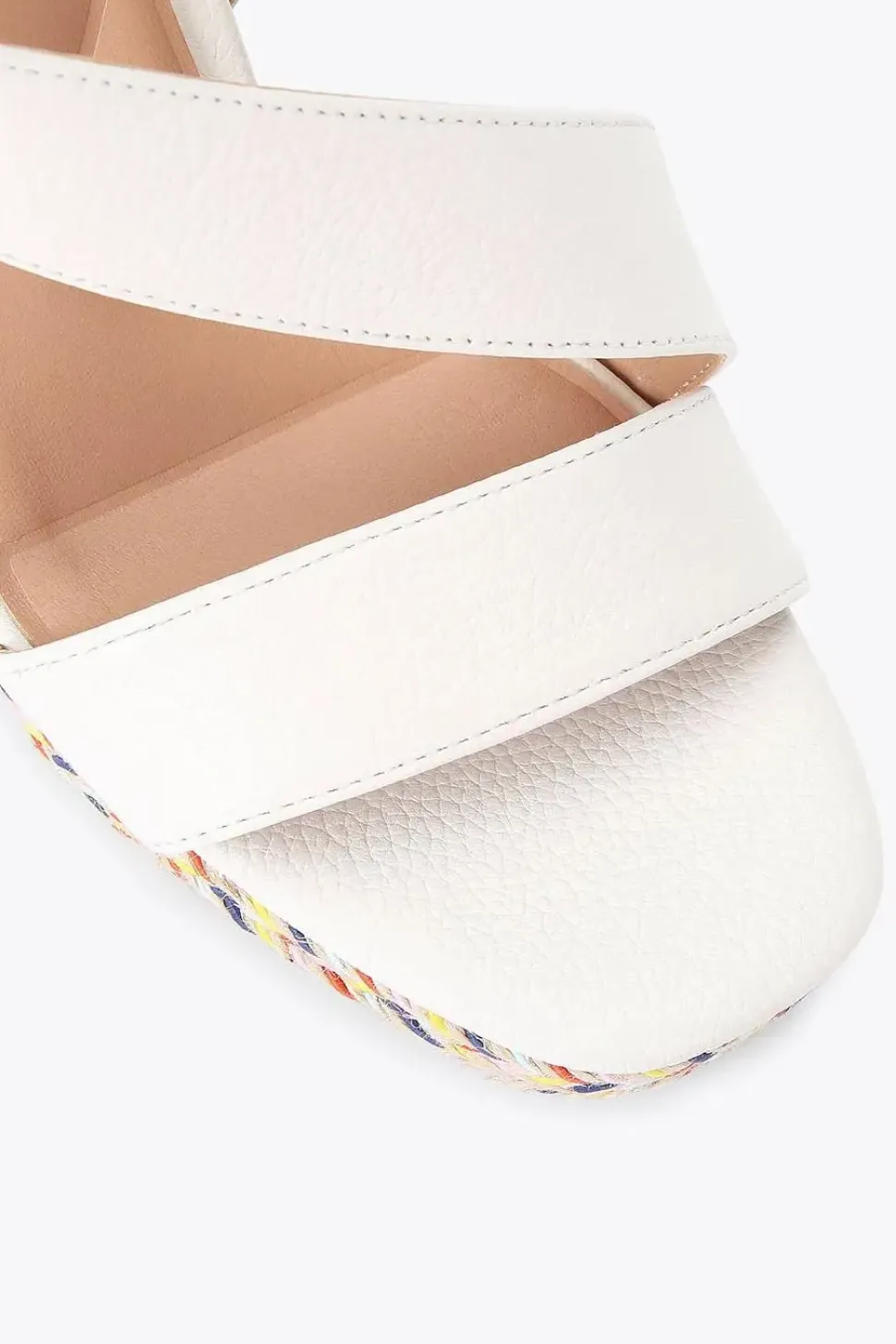 'Gala Wedge 110' Leather Heels
