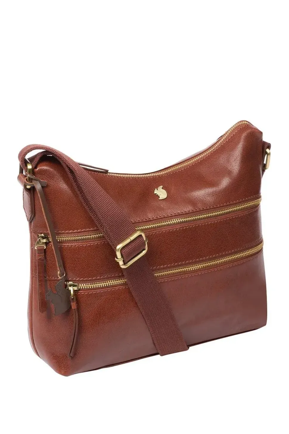 'Georgia' Leather Shoulder Bag