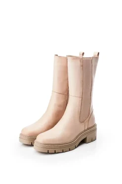 'Giellen' Leather Mid Calf Boots