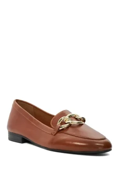 'Gloria' Leather Loafers