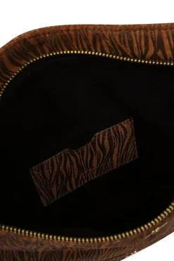 'Golders' Leather Clutch Bag