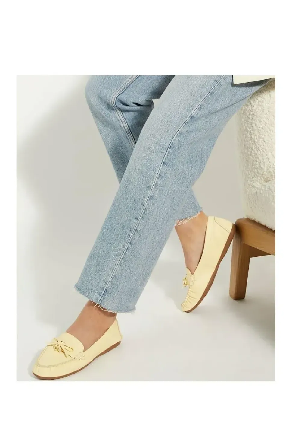'Grovers' Leather Loafers
