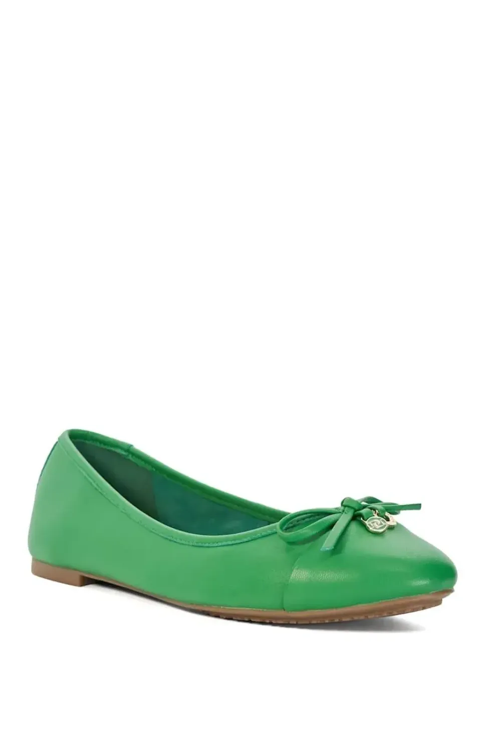 'Hallo' Leather Ballet Pumps