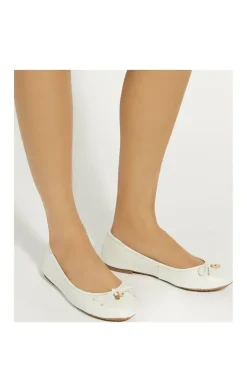 'Hallo' Leather Ballet Pumps