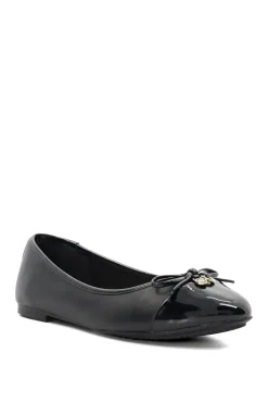 'Hallo' Leather Ballet Pumps