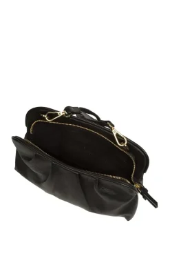 'Halsey' Nappa Leather Cross Body Clutch Bag
