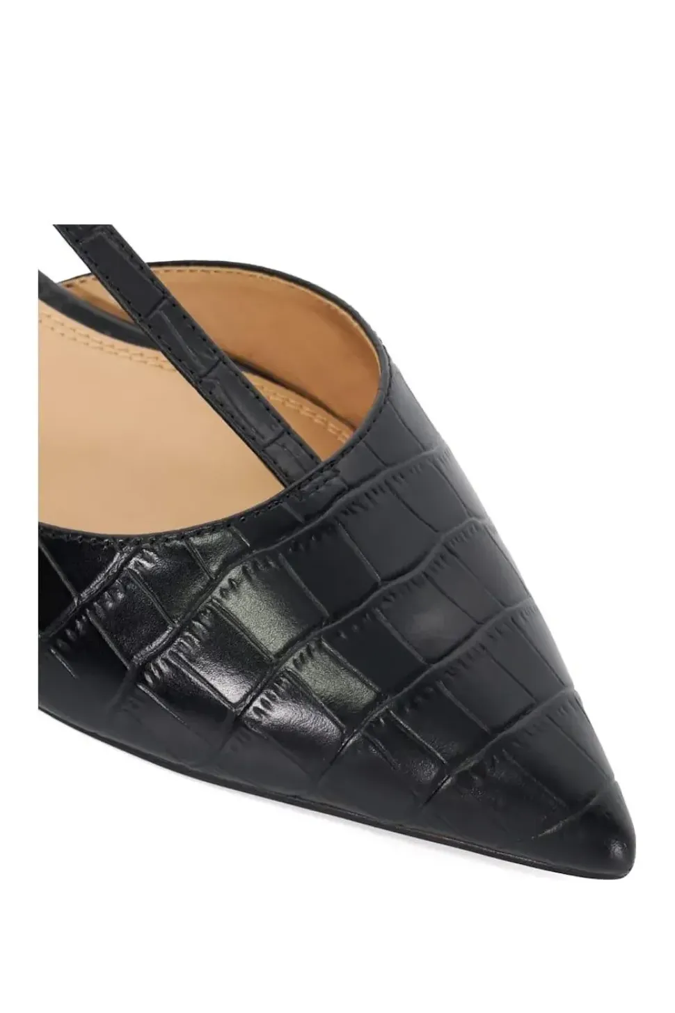 'Harler' Leather Ballet Pumps